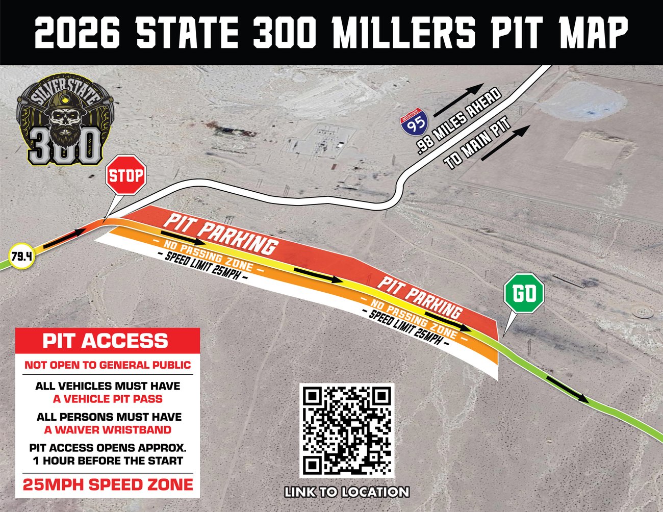 Silver State 300 - Millers Pit Area