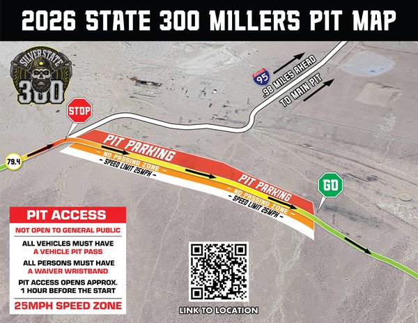 Silver State 300 - Millers Pit Area