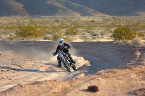 moto racer at national desert cup