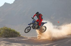 Motorcycle 399 off-road racing class