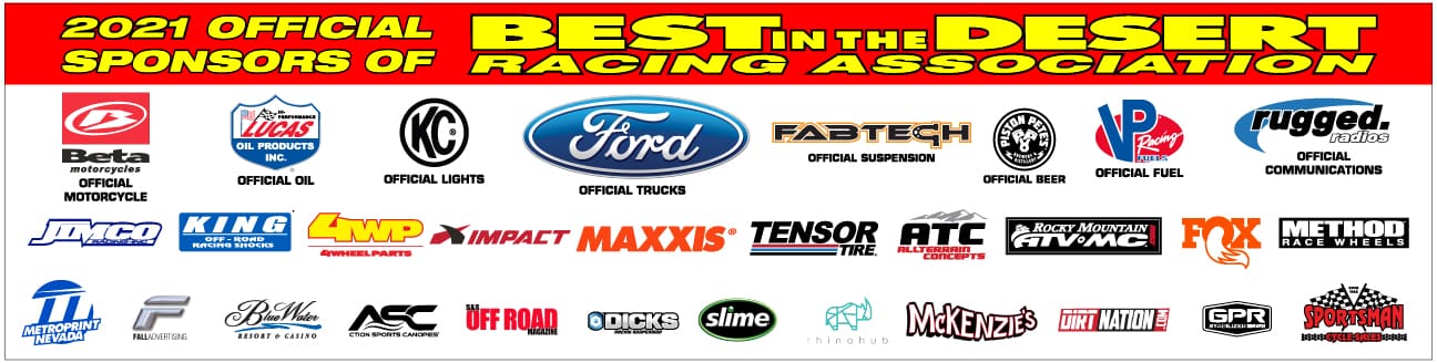 best in the desert sponsors