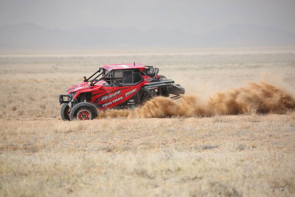 T974 Randy Romo in his Polaris RZR UTV.  Photo Credit: Harlen Foley