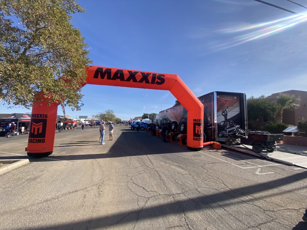 Maxxiss finish line at BITD event