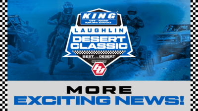 Major Exciting News – King Shocks LDC Presented by Baja Designs