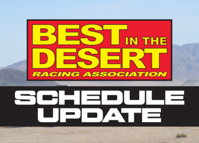 Schedule Update: Nevada 1000 Replaced with Silver State 300